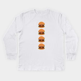 Burgers Kids Long Sleeve T-Shirt